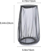 Waterproof Air Filter Rain Sock Dustproof Protective Cover for Harley Davidosn Dyna Sportster Touring Softail Fat Boy Road King Autocar Motorcycle Air Filter Cleaner Kits (L)