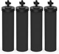 Lifefilter Replacement for BB9-2 Black Purification Water Filter, Compatible with Berkey® BB9-2 Black Filters and Berkey® Gravity Water Filter System, 4 Pack