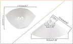 50Pieces 3D Printer Filter Resin Filter White Paper Cup 3D Printer Thicker Funnel Photocuring Consumables White