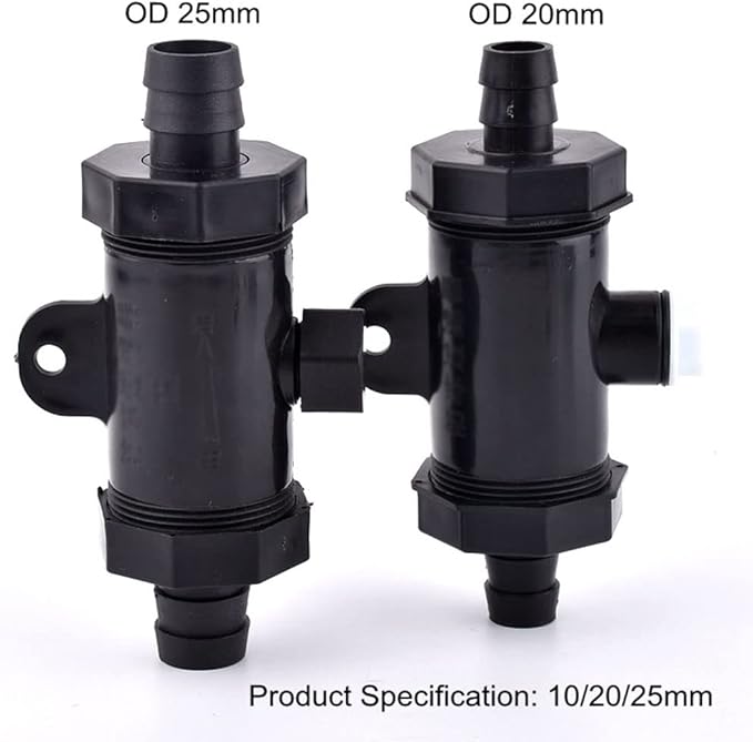 Agricultural pump filter,precision,10/20/25mm Pagoda Hose Filter, Sprayer Car Washing Strainer, Garden Irrigation Fittings, Aquarium Fish Tank Soft Water Pipe Filters, 1pcs(Od 10mm)