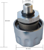 NPT Breather Cap 1/4" - C-Type Air Filter Plug for Hydraulic Oil Tank Covers and Gearbox Exhaust Valves - Ideal for Coolant Tanks, Reservoirs, Hydraulic Oil Tanks, and Gearboxes (1/4″)