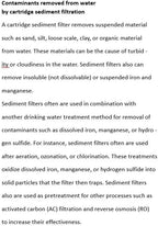 10 Micron Sediment Filter - Whole House Water Filter Cartridge - 4.5 x 20-inch Replacement - Compatible with All Whole House Water Filter System - (20 X 4.5, 6 Count)