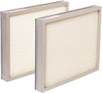 BlueDri Air Scrubber Stage 2 HEPA Filter for Air Purifiers Negative Air Machine, Water Damage Restoration Equipment, Mold Remediation, Construction Debris (2-Pack)