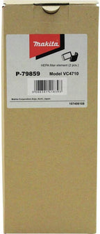 Makita P-79859 Dust Extracting Main Flat HEPA Filter Set