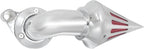 Air Cleaner Motorcycle CNC Spike Air Intake Filter Kit Fit for Harley Sportster XL Iron 883 1200 2004-2022 (Chrome)