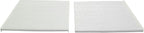 5-Pack BAIZHIHUA 18611600037 Cabinet Fan Filter Compatible with 4th Generation Filterfans PFF60000, PF 6x.000, PFA 60.000 Light Grey, Nema Type 12 Protection IP55, Filtermat Material