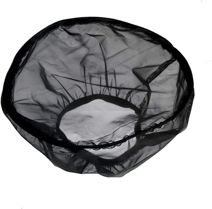 Motorcycle Air Cleaner Rain Sock Cover, Water Resistant Dust Shield, Stretch Fit Slip-On Pre Filter Wrap for Round Air Filter, Quick Install for Street Cruiser Touring Riding