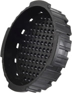 Replacement Filter Cap Compatible for Aeropress Coffee and Espresso Maker, Black Plastic, 7.4 x 1.5 cm