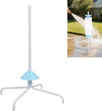 Stainless Steel Pool Filter Cleaner Tool,Rotary Cartridge Cleaning System for Swimming Pools Heavy Duty Filter Maintenance Stand with Adjustable Base
