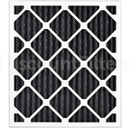 AIRX FILTERS WICKED CLEAN AIR. ODOR 18x20x1 MERV 7 Carbon Pleated Air Filter Great For Homes With Dogs Cats & Pets - Made in the USA - Box of 6