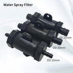 Agricultural pump filter,precision,10/20/25mm Pagoda Hose Filter, Sprayer Car Washing Strainer, Garden Irrigation Fittings, Aquarium Fish Tank Soft Water Pipe Filters, 1pcs(Od 10mm)