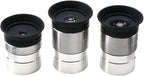 Multi-Coated Telescope Eyepiece Set - 1.25 inch - Upgraded with Soft Eyecup [4mm, 10mm, 20mm]
