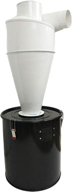 TECHTONGDA Cyclone Dust Separator 5.9inch Outlet for Vacuum Dust Collector Extractor Filter Woodworking with 13.2 Gallon Collection Drum