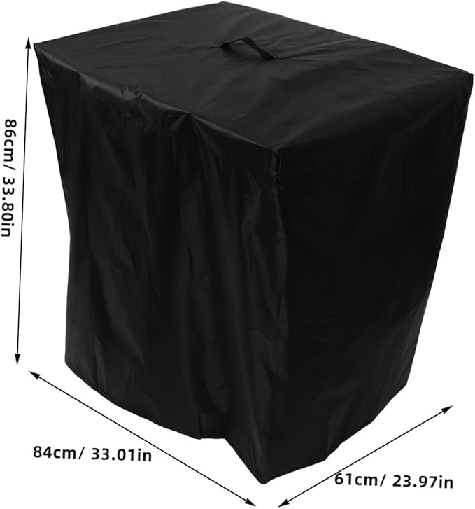 KESYOO Pool Pump Cover Filter Pump Enclosure for Outdoor Units Drawstring Closure for Winter Large
