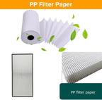 Replacement HEPA Filter for Air Flow Clean Bench 46 x 22 x 2.7 inch FFU Aluminum Fan Filter Unit for Laminar Flow Hood Class 100 Cleanliness HEPA Filter