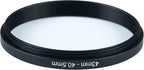 43mm to 40.5mm Step-Down Ring Filter Adapter for All Brands UV ND CPL Metal Ring Step-Down Rings Adapter Filter (43mm-40.5mm)