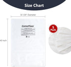 Clear Plastic Dust Collector Replacement Bag Fit 20-Inch Diameter Filter Drums, Upgraded Heavy-Duty Woodworking Bags, 20” Dia X 43” Length x 5-Pack