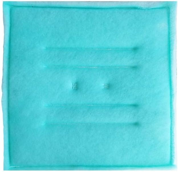 Hiton Paint Booth Tacky Intake Filter Pad 24"x 24"(20 Pack), Series 55 Spray Booth Intake Filter for Air Filter System(Internal Wire)