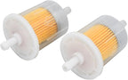 5/16" Inline Fuel Filter 12581-43012 Diesel Gasoline Fuel Filter 12581-43010 Compatible with Kubota Lawn Tractor Mower BX22D BX23D BX24D BX25 BX1870 BX1860 BX1850D BX1830D, 2 Pack
