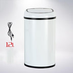 Portable Rechargeable Creative Intelligent Sensor Trash Can Household Electric Fashion Living Room Bathroom Trash Can Can Recycler (Size : B:35 * 25CM) (C:46 * 25CM)