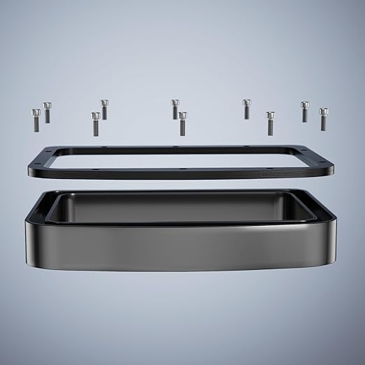 1PCS Mars 4 FEP Film Resin Vat Pre-Installed FEP Release Film Upgrades 3D Printer Accessories Compatible with ELEGOO Mars 4 / Mars 4 Ultra 3D Printers- 195.5 x 135.3mm