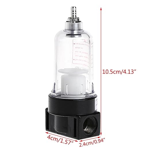 Air Processor AF2000 air Oil Water Separator air Compressor Spray Paint air Gun Filter Single Component Drainage(AF2000 Y8mm)