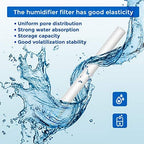 40 Pieces Humidifier Filter Cotton Refill Travel Mini Humidifier Filters Sticks Car Filters Replacement Parts for Portable Personal USB Powered Smart H20 in Office Bedroom(4 Inch)