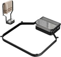 Corner Sink Strainer – PC ABS Iron Art 16.6x21.8x2cm | Foldable Basket Strainer | Sink Food Catcher | Suction Cup Drain Filter For Food Waste Disposal Scrap Collection