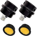 2 Pcs 20mm Air Compressor Silencer Filter, 1/2"Thread Intake Filter Noise Muffler
