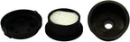 Nylon Air Intake Filter Assembly Air Filter Silencer Muffler for Air Compressor Pump 1/2" MNPT Made in the USA