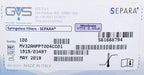 GVS Filter Technology, Separa® Syringeless Filter Vial, PTFE Membrane, 0.45µm, 100/pk