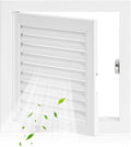 Decorative Return Air Grille Cover, Wall/Ceiling Vent Cover with Adjustable Design, Durables & Easy-to-Install for Home & Office, Cold Air Return Vent Cover(40x48in (102x122cm))