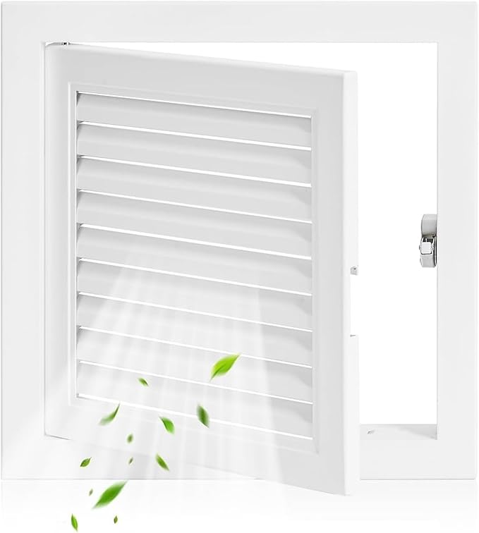 Decorative Return Air Grille Cover, Wall/Ceiling Vent Cover with Adjustable Design, Durables & Easy-to-Install for Home & Office, Cold Air Return Vent Cover(10x20in (25x51cm))
