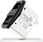 IEC Power Filter, Inlet Power Socket, IEC Socket Power Filter with Built-in Fuse and Rocker Switch, Noise Suppression, Compatible with CW2C-3A-T/CW2B-6A-T/CW2B-10A-T (CW2C-10A-T)