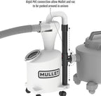 Mullet High-Speed Cyclone Dust Collector for Shop Vacuum - Sawdust Separator, Dust Collectors for Woodworking, Garage, Hobbyist Debris Extraction