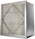 RIGID-PACK 24x20x12 Rigid Box Air Filter – MERV 15/98% ASHRAE HVAC Filter – Radial V-Pleat, Metal Frame, No Header – High-Efficiency Replacement for Commercial & Industrial Systems