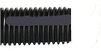 Industrial Vacuum Cleaner Black Pipe EVA Hose Diameter 32mm 35mm 38mm 40mm 45mm 50mm Threaded Tube Parts(Chocolate)