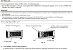 AWO ET-RFF200 Replacement Projector Air Dust Filter Fit for PANASONIC ET-LAEF100,PT-FW530,PT-FX500,PT-FZ570
