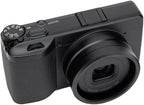 JJC Lens Filter Adapter for Ricoh GR IV GRIV GR4 HDF Monochrome Digital Camera with GW-4 Wide Conversion Lens or 49mm Thread Filter, Replaces Ricoh GA-3 for GR 4 Accessories