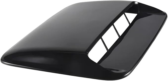 Car Universal Hood Vent Air Outlet Cover Compatible For Infiniti And Mazda Compatible For Tesla Hood Scoop Air Flow Intake Vent Cover