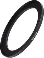 77mm to 95mm Step-up Adapter Rings for Camera Lens Filter Adapter Black Metal Step Down Filter Ring Step-Up Lens Adapter Ring for Filters (77mm-95mm)