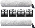 Scrubber Wiper Filter Soft Brush Wet and Dry Vacuum Cleaner Spare Part，Compatible for Dreame， M13 / H13 Accessories(Set A)