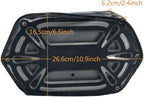 Motorcycle Air Cleaner Filter Waterproof Brreather Rain Sock Black Protective Cover For Harley Air Cleaner Kits XL 1200 Touring Softail Dyna (For Screamin Eagle ellipse style)