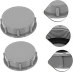 DOITOOL 12pcs Pp Drain Caps for Kitchen and Bathroom Sink Caps Inner Easy Installation Essential Household Accessory