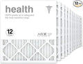 AIRx Filters 18x20x1 Air Filter MERV 13 Pleated HVAC AC Furnace Air Filter, Health 12-Pack, Made in the USA