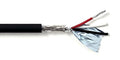 3C 18AWG AMSB Shielded Cable Wire (UL2464) - Highly Flexible Str TC, PVC Ins, OS+TC BRD, PVC JKT for CNC Machine, Stepper Motor, VFD Spindle (Matte Black 25FT)