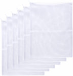 JIHAQUA Aquarium Filter Bags Large - Reusable Fish Tank Filter Media Mesh Bags with Plastic Zipper (11.5 x 15.5 inch (6 Pack))