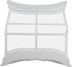 Dryer Filter Replacement for H0180200033, Lint Trap Accessory for Drying Machine to Capture Lint from Drum During Cycles, Long-Lasting and to Install Home Appliance Spare Part Compatibility