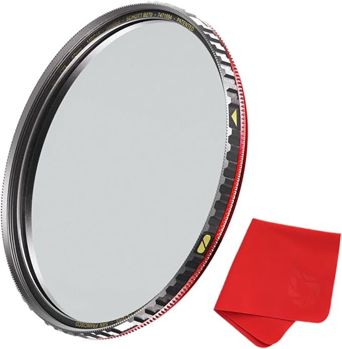 X4 CPL 77mm Circular Polarizer Filter - Schott B270 - MRC16 - Nano Coating - Weather Sealed - 25 Year Support by Breakthrough Photography