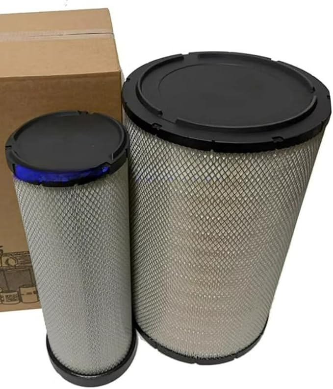 1 SET OF AIR FILTER P777868 & P777869, COMPATIBLE FOR CUMMINS ENGINE 14L 855, GOOD FOR COMMERCIAL HEAVY-DUTY TRUCK, GENERATOR, CONSTRUCTION/INDUSTRIAL/FARM EQUIPMENT, etc